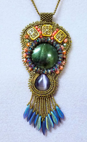 Gallery - Bead Embroidery and Rivolis | Beaded Jewelry Diva